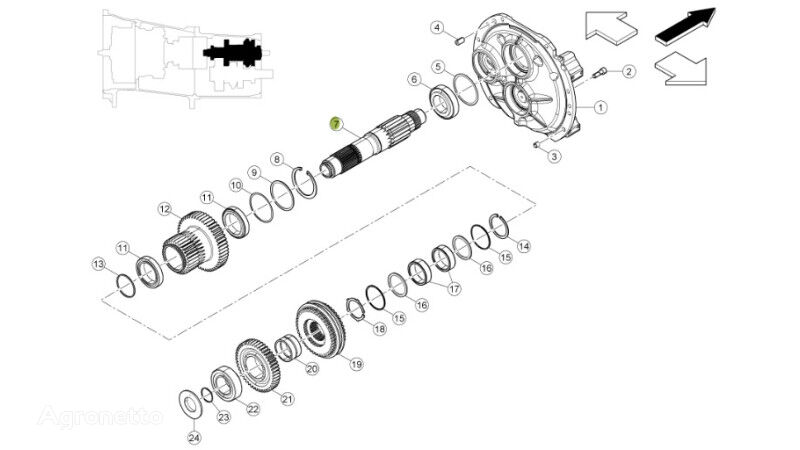 КПП Claas Arion 630 6005031598