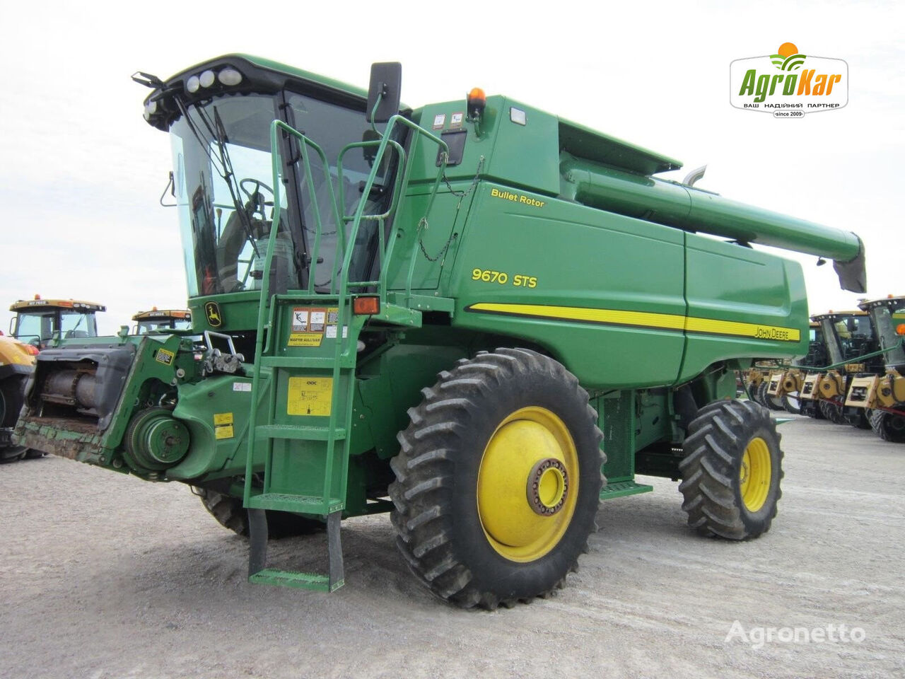 зерноуборочный комбайн John Deere 9670 STS под заказ